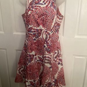 Maggie London Floral Fully Lined Dress Size 6